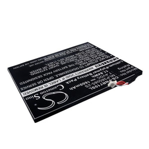 Premium Battery for Pandigital Multimedia Novel 7 Inch, Prd07t10wwh7, Prd07t10wwh756 7.4V, 1600mAh - 11.84Wh
