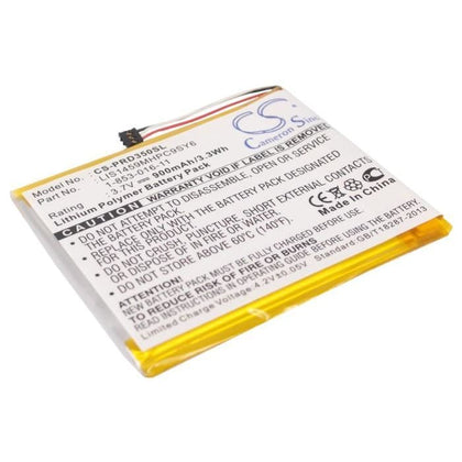 Premium Battery for Sony Prs-350, Prs-350sc, Prs-650 3.7V, 900mAh - 3.33Wh