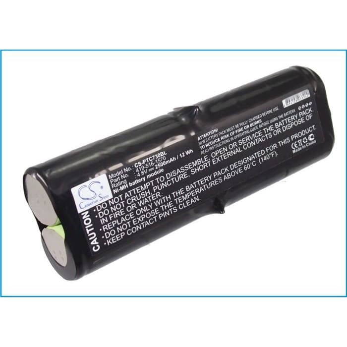 Premium Battery for Symbol, Ptc-730, Ptc-860, Ptc-860ds, Ptc-860ds-11, Ptc-860es 4.8V, 2500mAh - 12.00Wh