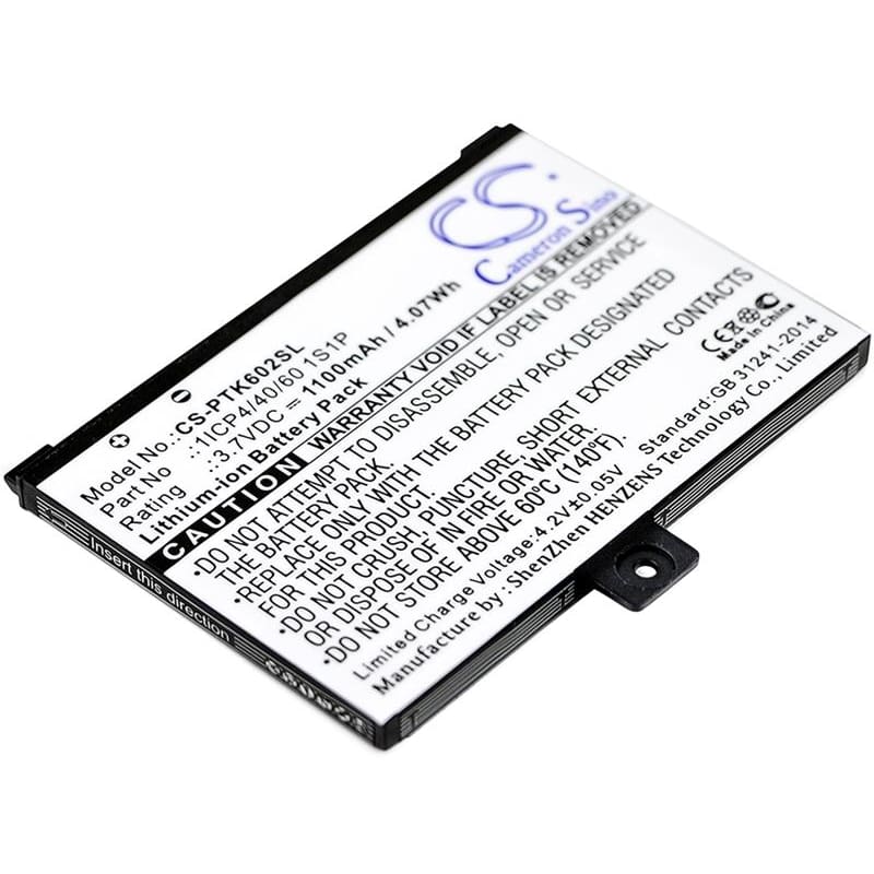 Premium Battery for Pocketbook, Pro 602, Pro 603, Pro 612, Pro 902, Pr 3.7V, 1100mAh - 4.07Wh