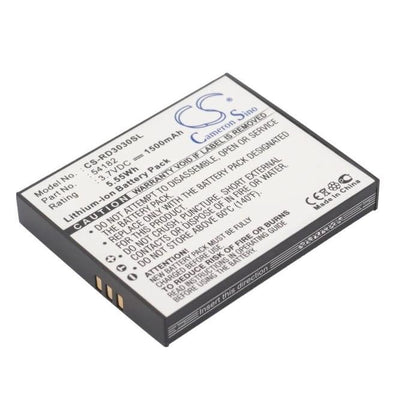 Premium Battery for Rca Lyra X3000, Lyra X3030 3.7V, 1500mAh - 5.55Wh