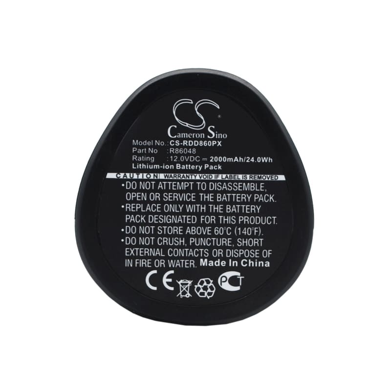 Premium Battery for Ridgid Jobmax, R82234, 12V, 2000mAh - 24.00Wh