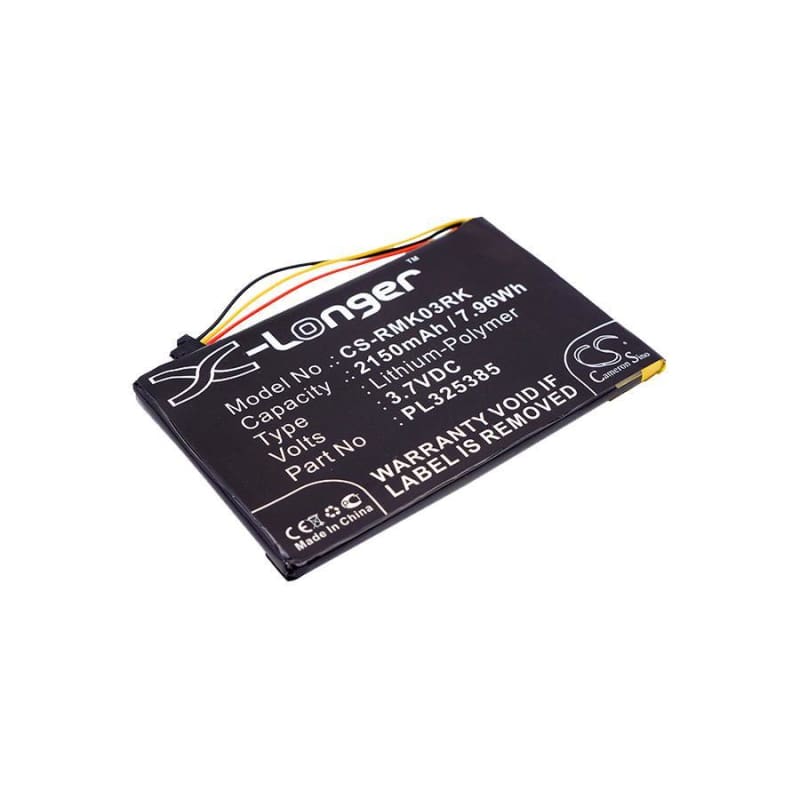 Premium Battery for Razer, Rz03-0133, Rz84-01330100, Turret Gaming Lapboard 3.7V, 2150mAh - 7.96Wh