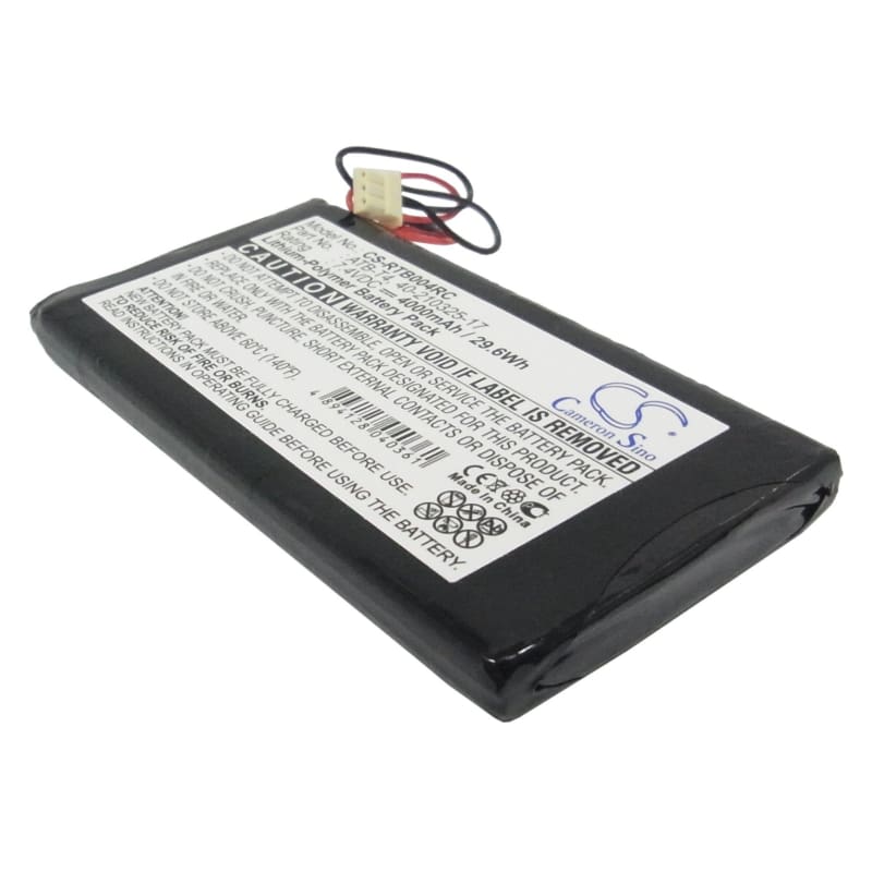 Premium Battery for Rti T4, T4 Touch Panel, Zig Bee 7.4V, 4000mAh - 29.60Wh
