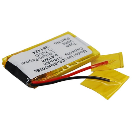 Premium Battery for Sony Sbh-20 3.7V, 110mAh - 0.41Wh