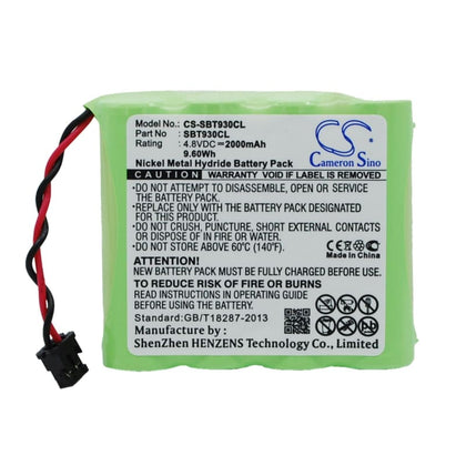 New Premium Cordless Phone Battery Replacements CS-SBT930CL
