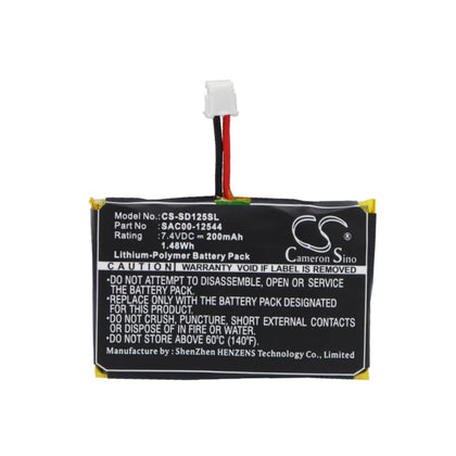 Premium Battery for Sportdog Sd-1225 Trainer Receiver, Sd-1825 Trainer Receiver, Sd-2525 Trainer Receiver 7.4V, 200mAh - 1.48Wh