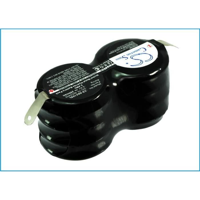 Premium Battery for Tri-tronics 190dt, 300dt, 700di 9.6V, 250mAh - 2.40Wh