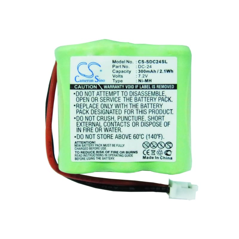 Premium Battery for Kinetic Mh330aaak6hc 7.2V, 300mAh - 2.16Wh