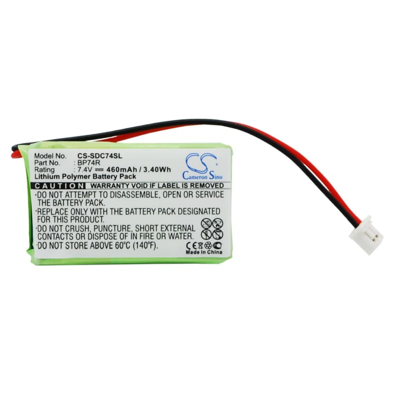 Premium Battery for Dogtra Receiver 2500t, Receiver 2500b, Receiver 2502t 7.4V, 460mAh - 3.40Wh