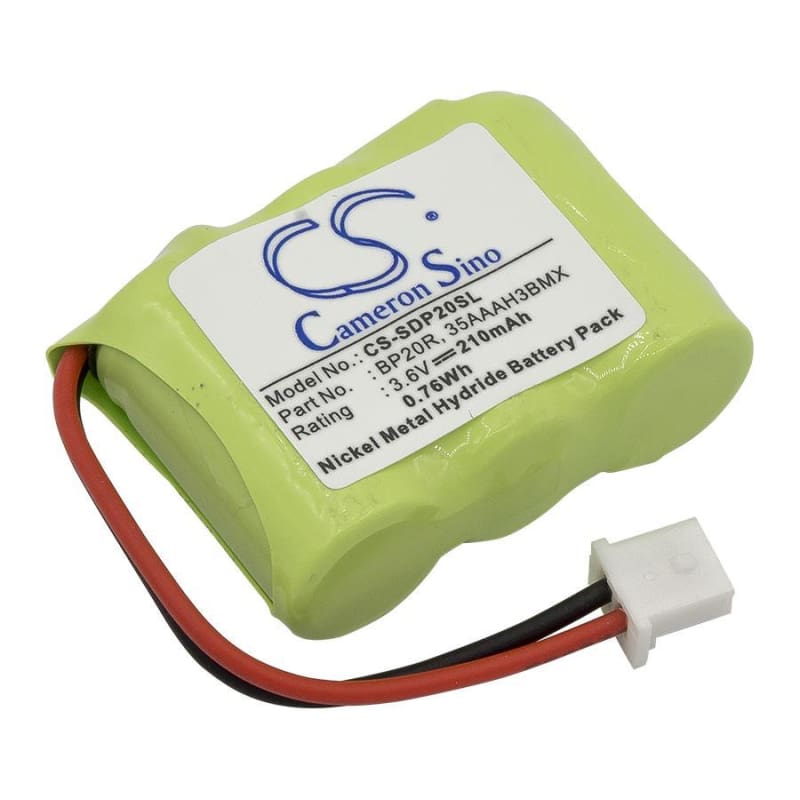 Premium Battery for Dogtra Receiver 175ncp, Receiver 200ncp, Receiver 202ncp 3.6V, 210mAh - 0.76Wh