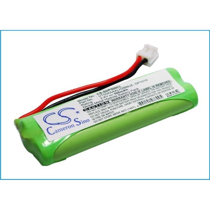Battery for Medion MD82973, TEVION MD83542, Swissvoice DP500 2.4V 500mAh