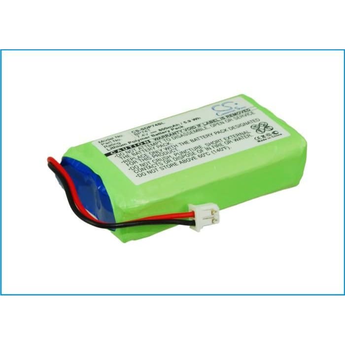 Premium Battery for Dogtra Transmitter 2500t, Transmitter 2500b, Transmitter 2502t 7.4V, 800mAh - 5.92Wh