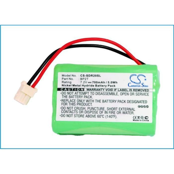 vhbw Batterie compatible avec Dogtra 2000B Transmitter, 2000NC