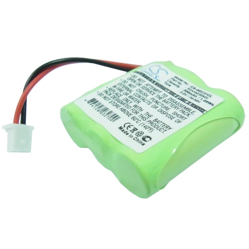 Battery for BTI Dect Fax, Sagem DECT C31, Telecom AMARYS 2200SF 3.6V 300mAh