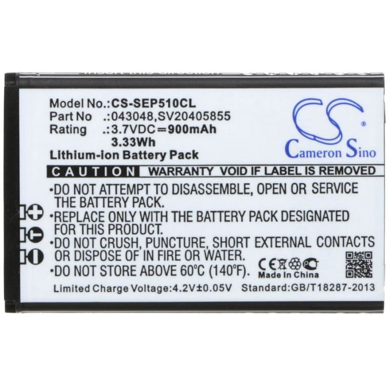 New Premium Cordless Phone Battery Replacements CS-SEP510CL