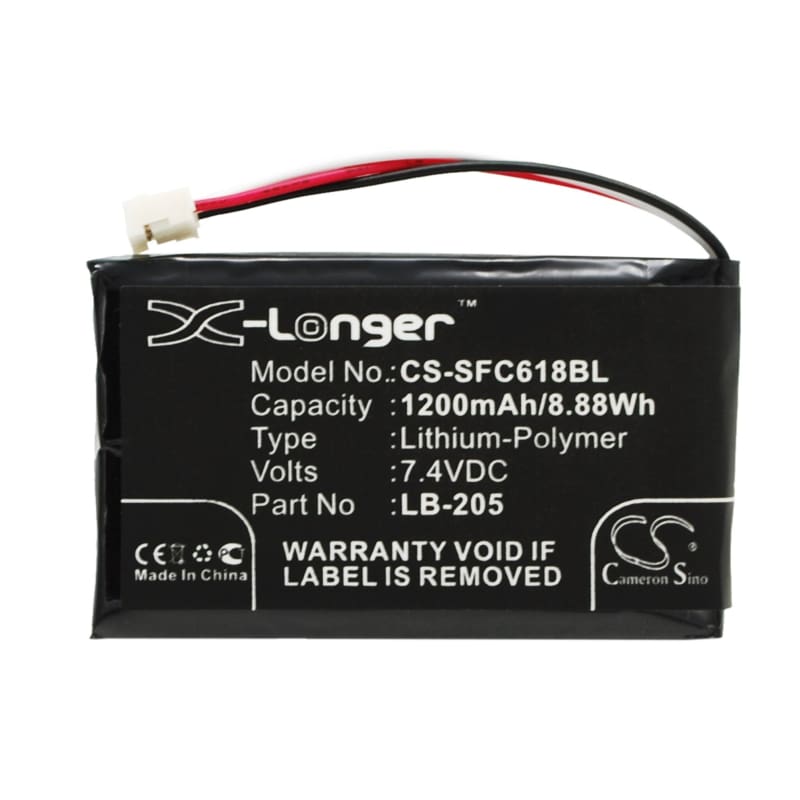 Premium Battery for Safescan 6185 7.4V, 1200mAh - 8.88Wh