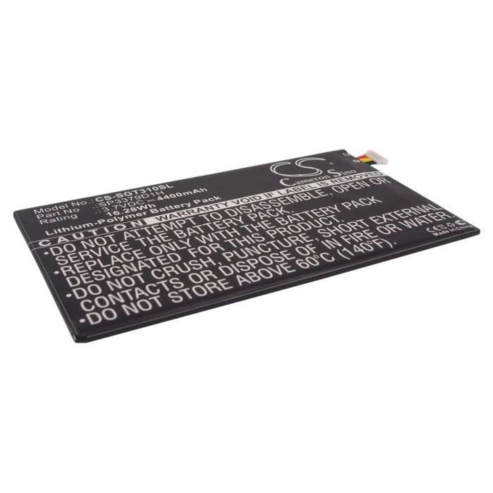Premium Battery for Samsung Galaxy Tab3, Galaxy Tab 3, Sm-t310 3.7V, 4400mAh - 16.28Wh