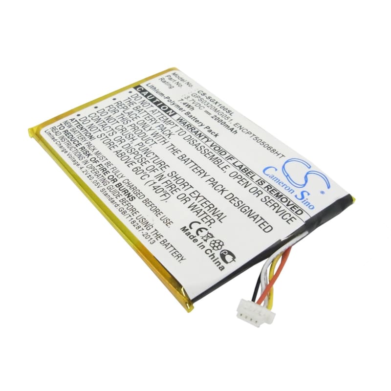 Premium Battery for Skygolf Skycaddie Breeze Sgx Sgxw, Skycaddie Sgx, Skycaddie Sgx Gps Rangefinder 3.7V, 2000mAh - 7.40Wh