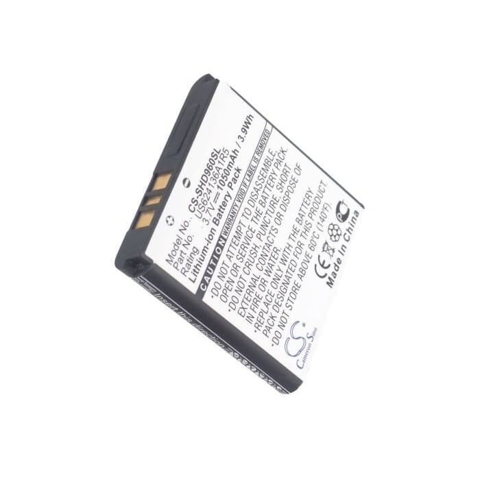 Premium Battery for Action Hdmax Extreme 3.7V, 1050mAh - 3.89Wh