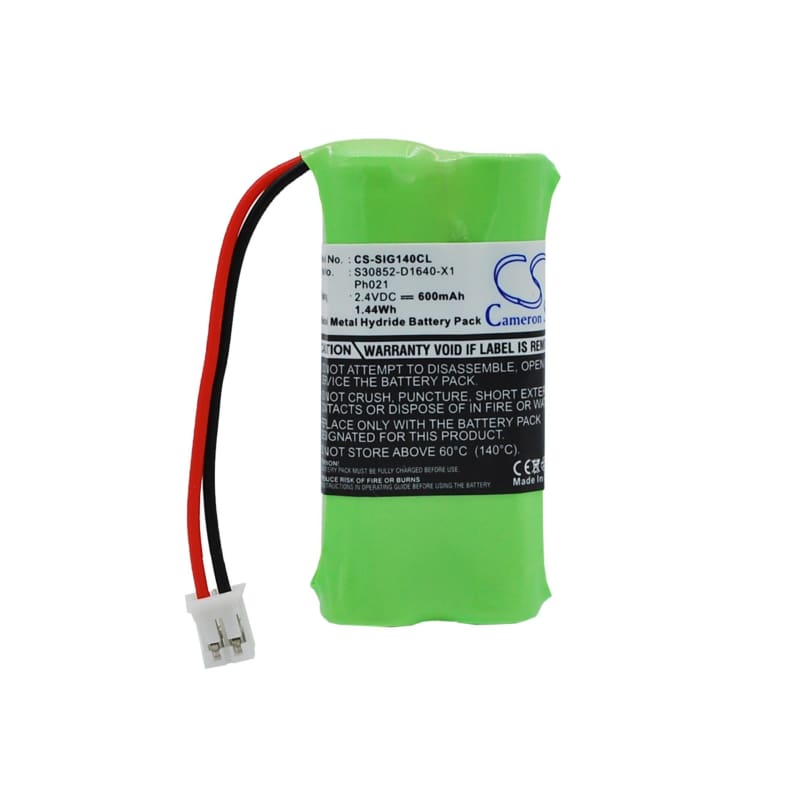 Battery for Siemens Gigaset 140 2.4V 600mAh