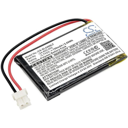 Premium Battery for Solar Led Light, Sl-24000 3.7V, 700mAh - 2.59Wh