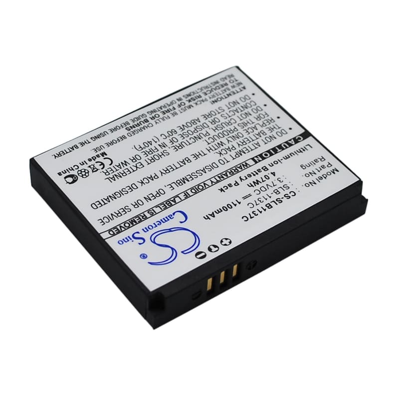 Premium Battery for Samsung Digimax I7 3.7V, 1100mAh - 4.07Wh