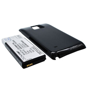Premium Battery for Samsung Galaxy Note 4, SM-N910W8, SM-N910R4 with black back cover 3.85V, 6400mAh - 24.64Wh