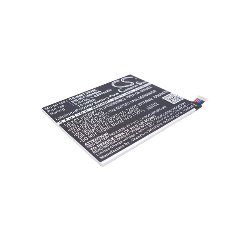 Premium Battery for Samsung Galaxy Tab A 8.0, SM-T350, SM-P350, SM-T350 3.7V, 4200mAh - 15.96Wh