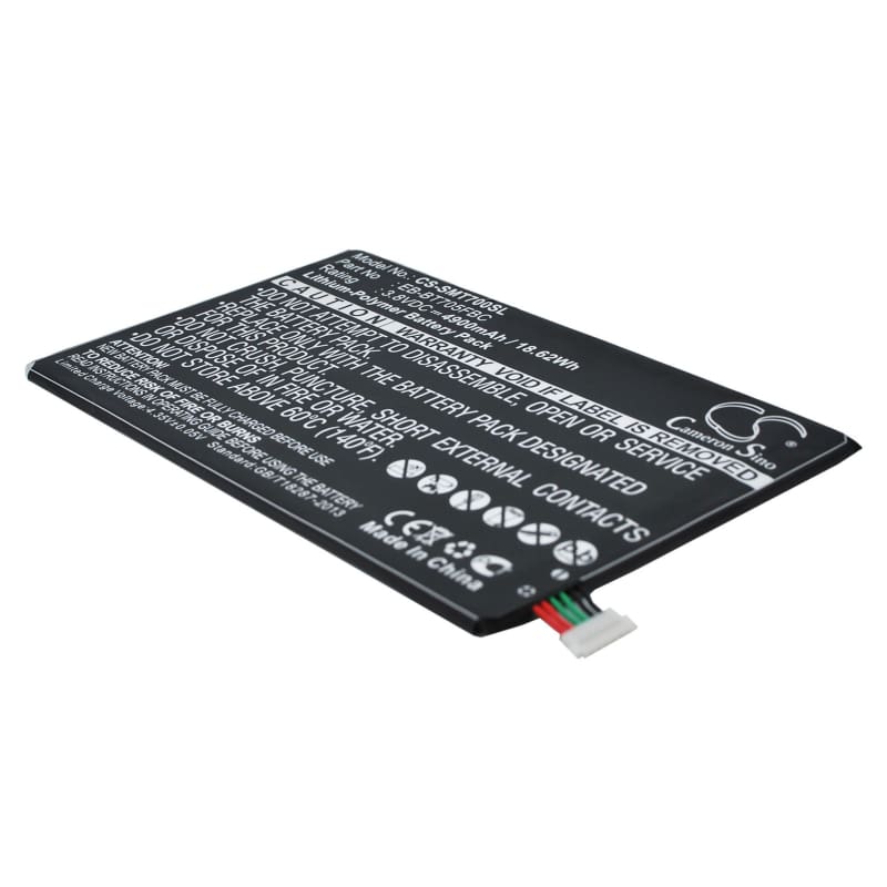 Premium Battery for Samsung Galaxy Tab S 8.4, Sm-t700, Sm-t705 3.8V, 4900mAh - 18.62Wh