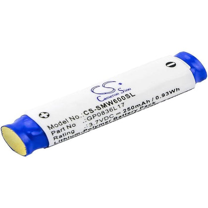 Premium Battery for Sony Mw600, Mh100 3.7V, 250mAh - 0.93Wh