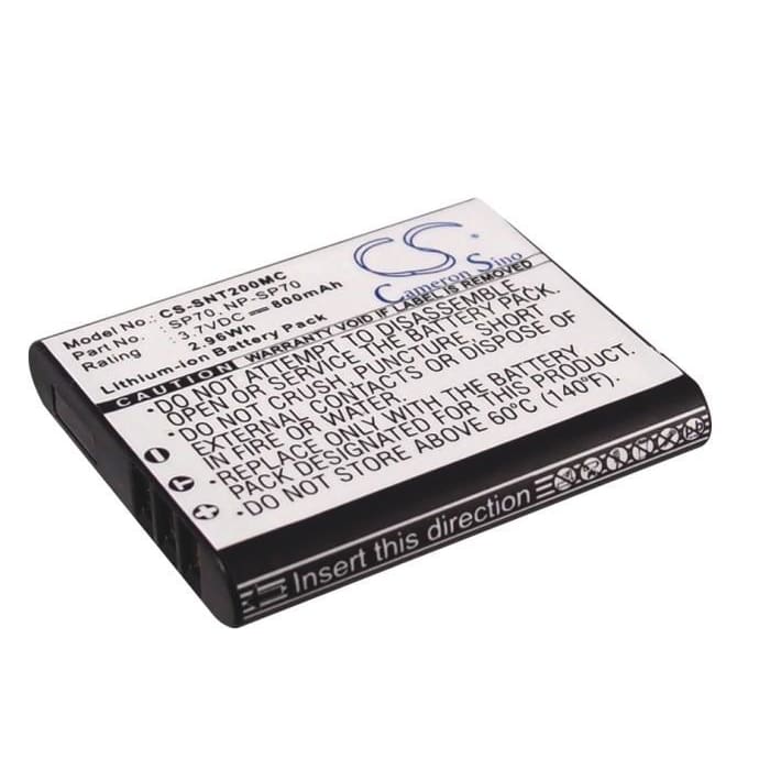 Premium Battery for Sony Bloggie Duo, Bloggie Mhs-fs2, 3.7V, 800mAh - 2.96Wh