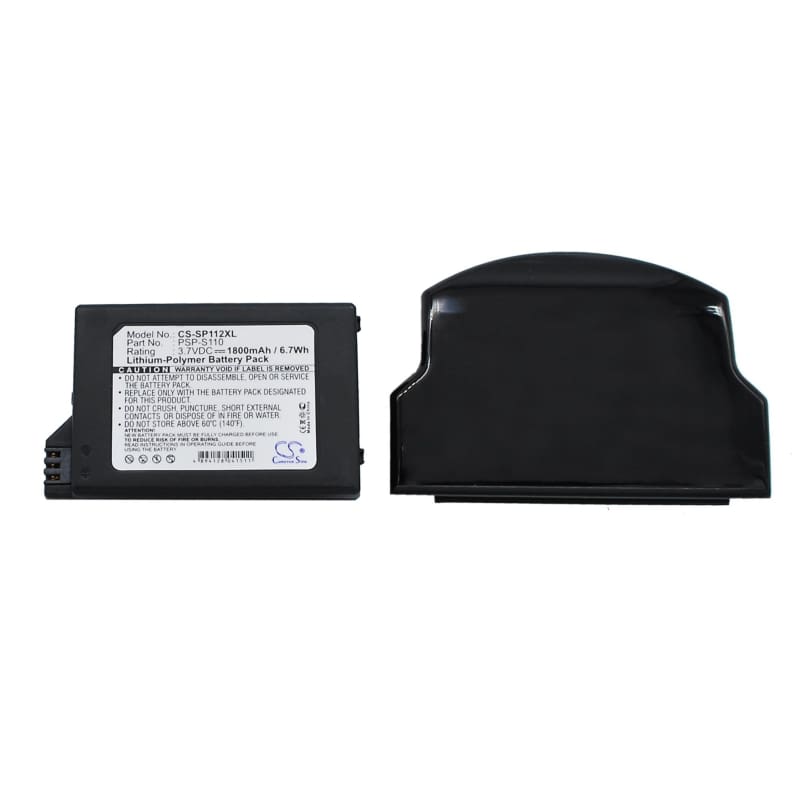 Premium Battery for Sony Psp 2th, Silm, Lite 3.7V, 1800mAh - 6.66Wh