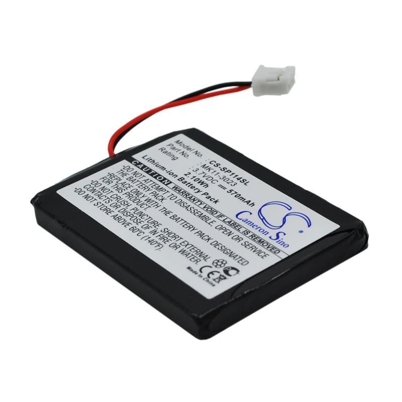 Premium Battery for Sony Ps3 Wireless Qwerty Keypad, Playstation 3 Wireless Qwerty Keypad, Cechzk1uc 3.7V, 570mAh - 2.11Wh