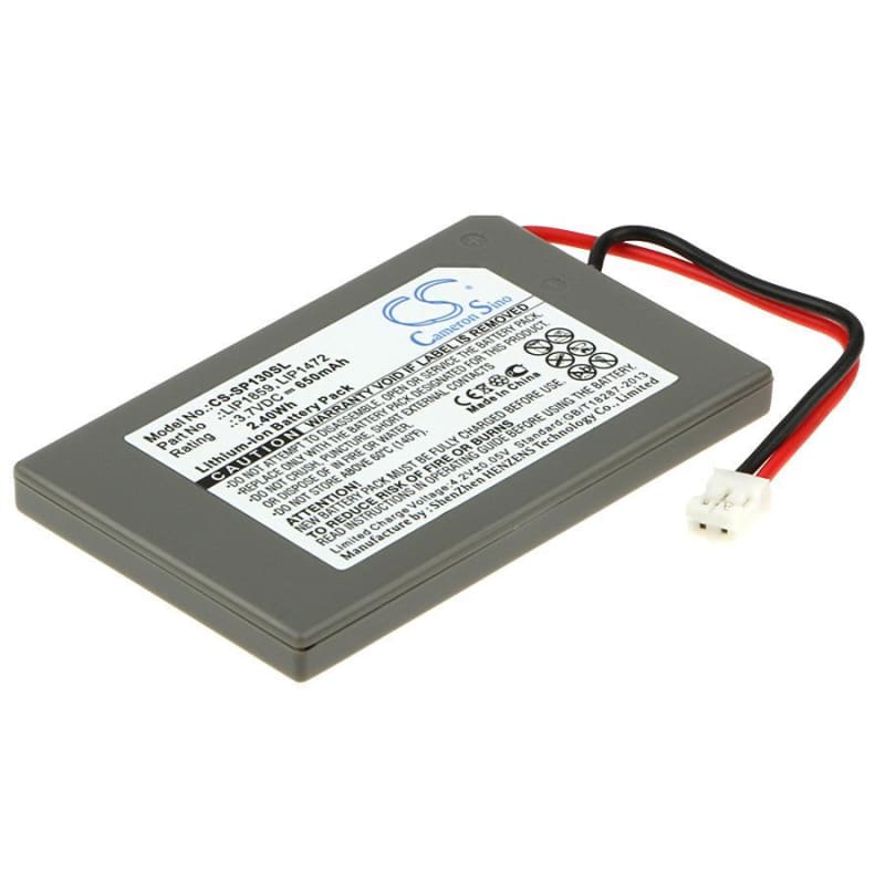 Premium Battery for Sony Ps3, Playstation 3 Sixaxis 3.7V, 650mAh - 2.41Wh