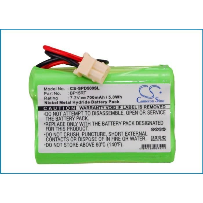 Premium Battery for Dogtra Transmitter D500t, Transmitter D500b, Transmitter Rrs 7.2V, 700mAh - 5.04Wh