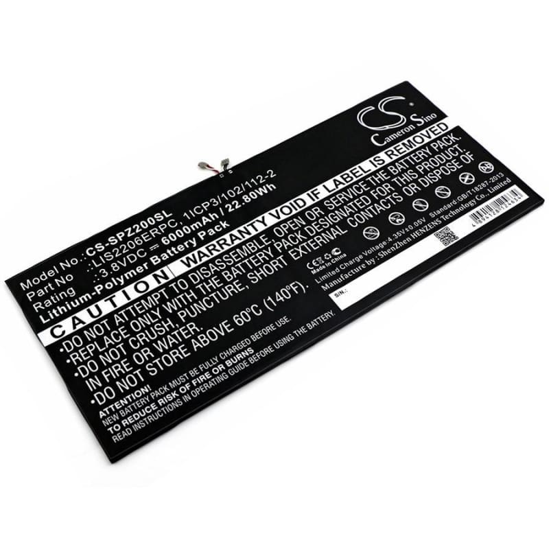 New Premium Tablet Battery Replacements CS-SPZ200SL
