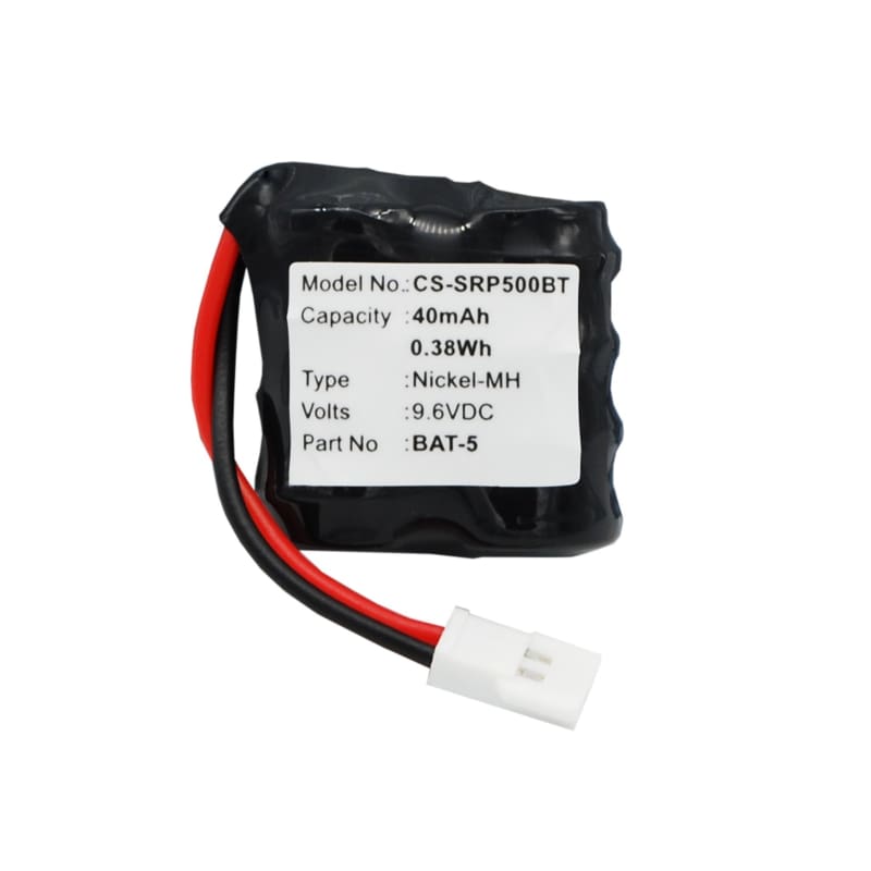 Premium Battery for Scorpio Sr-i500, Sr-i600, Sr-i800 9.6V, 40mAh - 0.38Wh