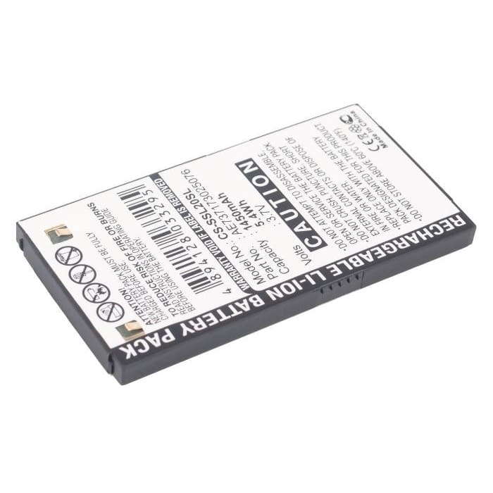 Premium Battery for Sirius Stiletto Sl2 3.7V, 1450mAh - 5.37Wh