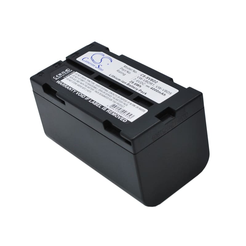 Premium Battery for Panasonic Ag-bp15p, Ag-bp25, Ag-ez1, Ag-ez1u, 7.4V, 4000mAh - 29.60Wh