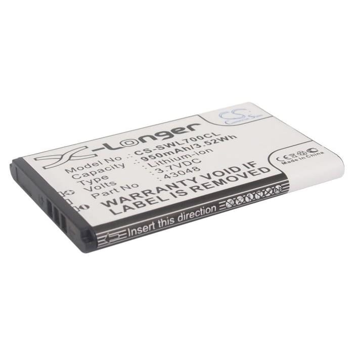 Battery for Swissvoice L7, SV 20405855 3.7V 950mAh