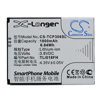 New Premium Mobile/SmartPhone Battery Replacements CS-TCP306SL