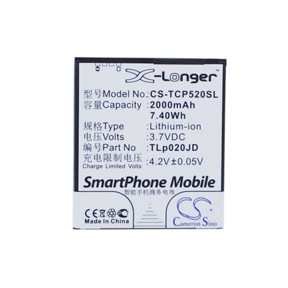 New Premium Mobile/SmartPhone Battery Replacements CS-TCP520SL