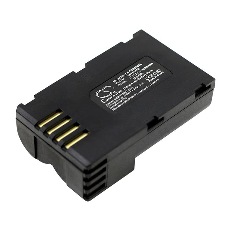 Premium Battery for Testo, 876 3.7V, 5200mAh - 19.24Wh