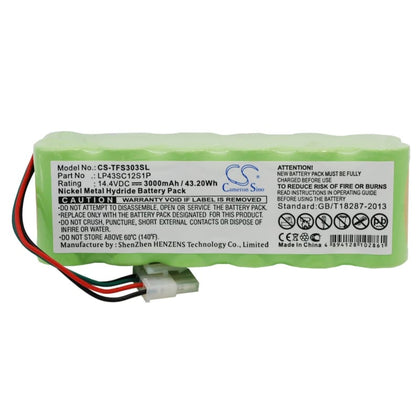 Premium Battery for Tektronix Tfs3031 14.4V, 3000mAh - 43.20Wh