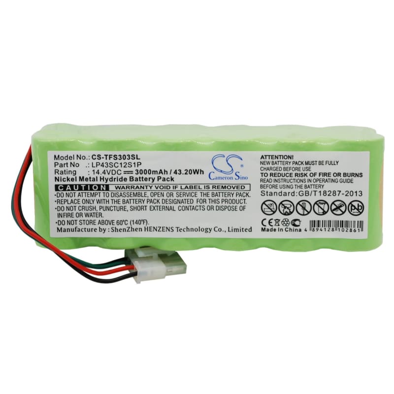 Premium Battery for Tektronix Tfs3031 14.4V, 3000mAh - 43.20Wh
