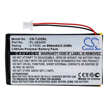 New Premium PDA/Pocket PC Battery Replacements CS-TJ25SL