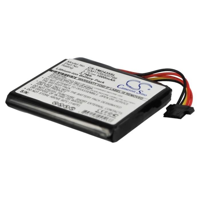 Battery for TomTom 4CQ01, 4CS03, 4CT50 3.7V 1000mAh