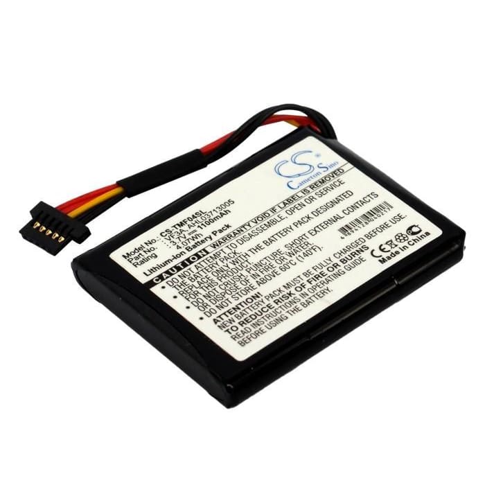 Premium Battery for Tomtom 4el0.001.01, Xl 340m Live, Xl 340tm Live 3.7V, 1100mAh - 4.07Wh