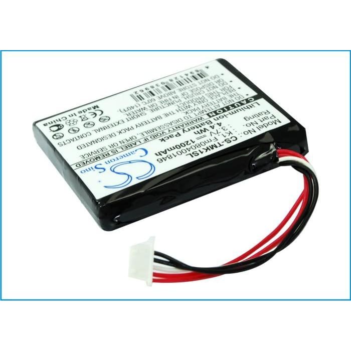 Battery for TomTom One XL HD Traffic 3.7V 1200mAh
